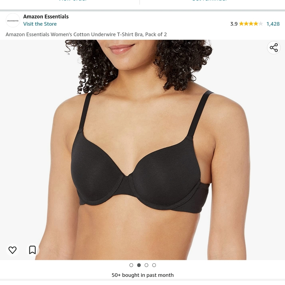 Women's classic underwire T-shirt bra
